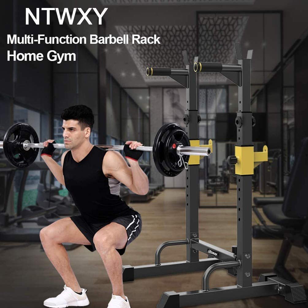 フィットネスコンビネーションフリースクワットラック多機能バーベル